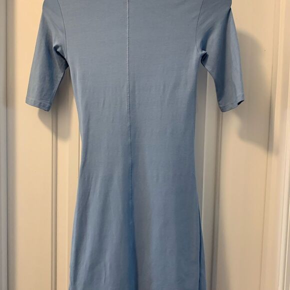 ATM BodyCon Ruched Dress Size XS Stretch - Picture 2 of 7